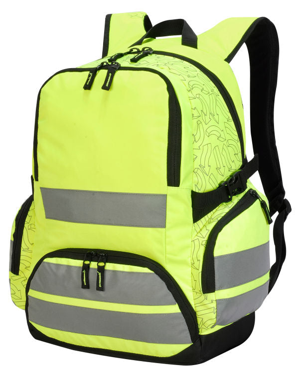 Shugon London Pro Hi-Vis Backpack Two main compartments (SH7702)