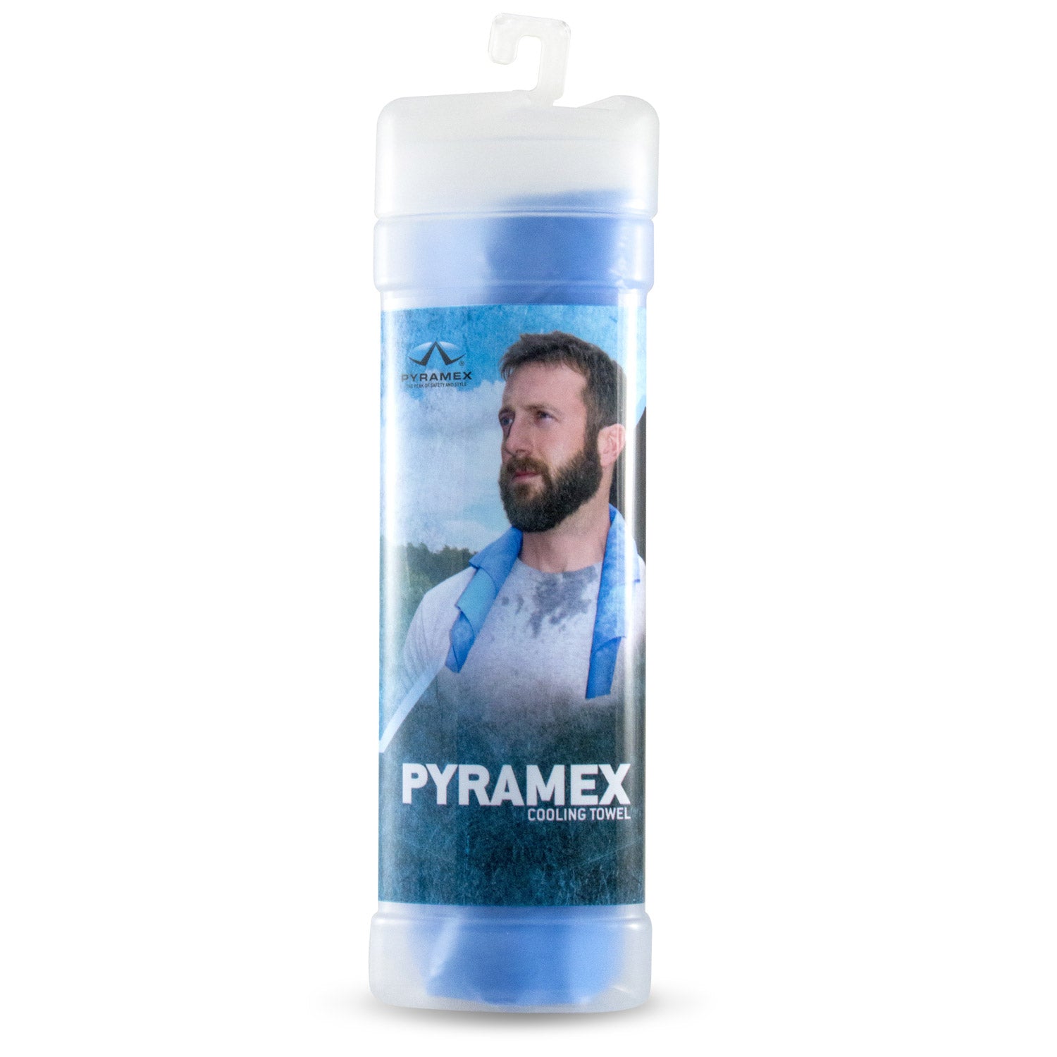 Supertouch Pyramex Blue Cooling Towel