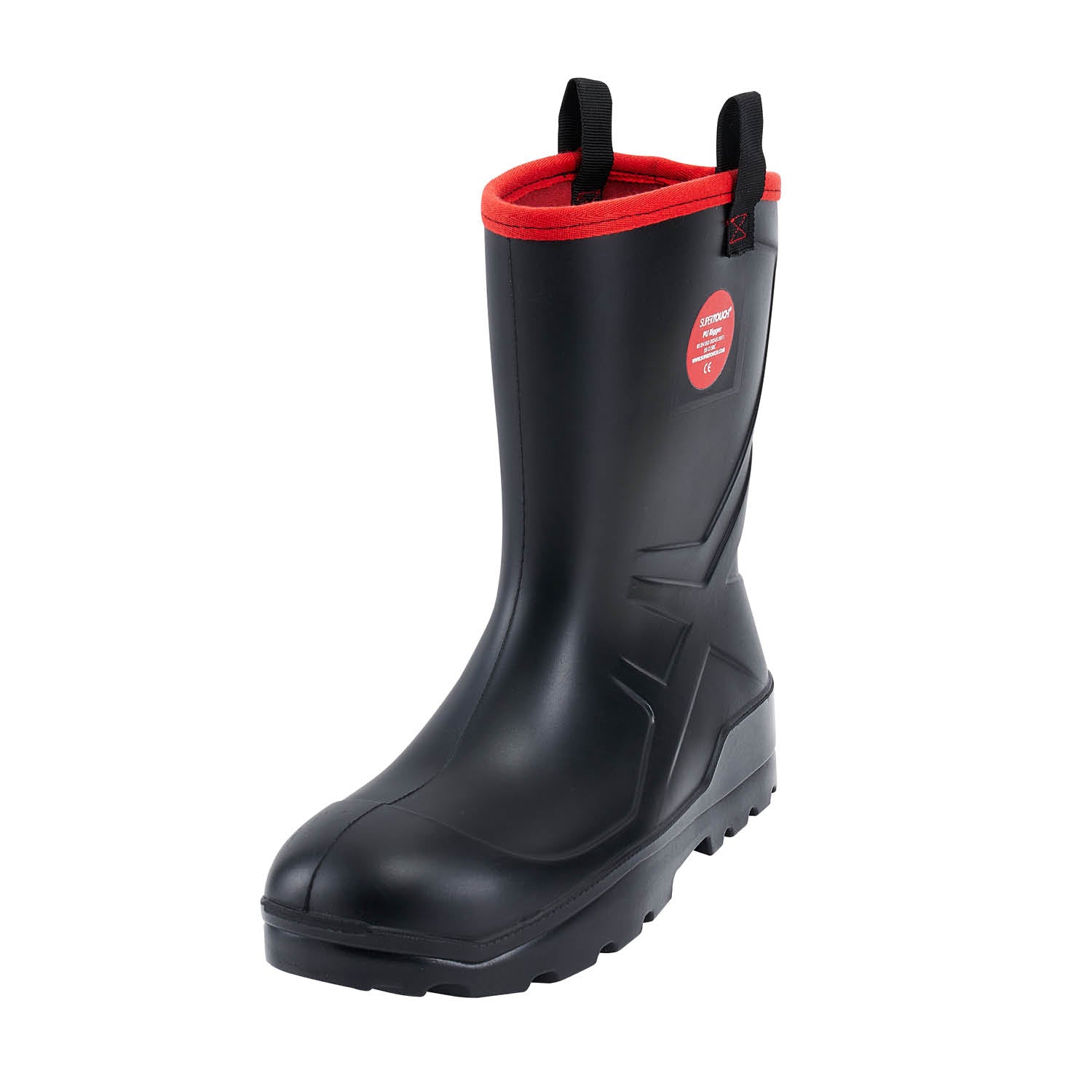 Supertouch PU Rigger Steel Toe Safety Wellington
