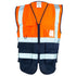Supertouch Hi Vis Orange 2 Tone Executive Vest